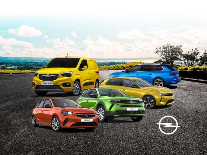 Jedinečná nabídka elektrických a plug-in hybridních vozů Opel